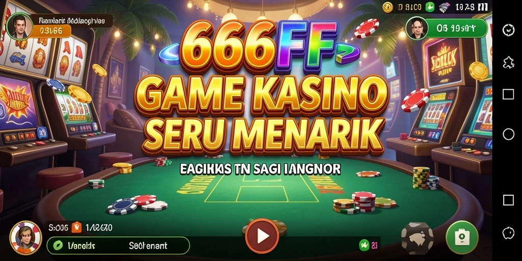 Tangkapan layar grafis menakjubkan dari gameplay Kasino di 666FF.