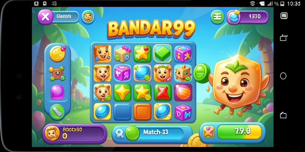 Menampilkan gameplay seru dari BANDAR99 dengan grafik menarik.