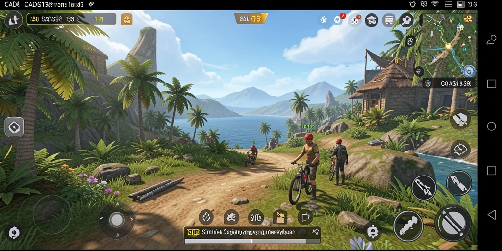 Tampilan gameplay menarik dari CADAS138 yang menawarkan simulasi mendalam.