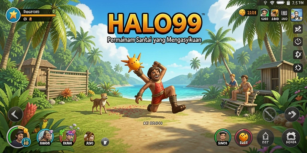 Tampilan gameplay HALO99 yang menarik dan mengasyikkan.