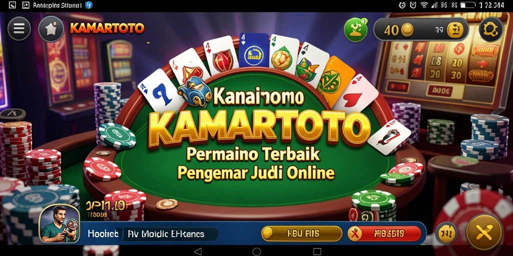 Tampilan menarik dari gameplay KAMARTOTO di Kasino.